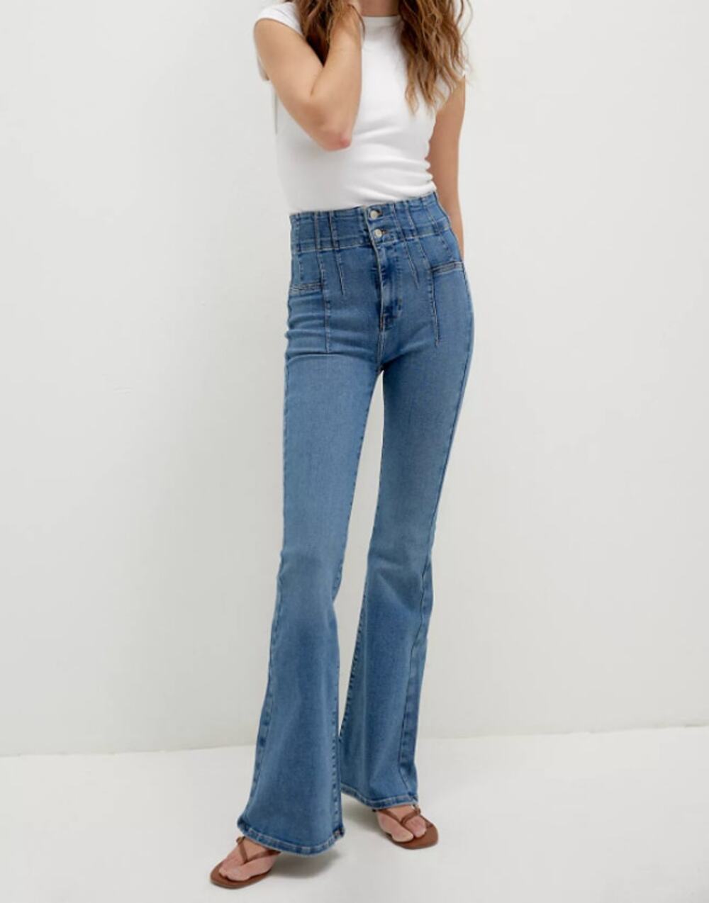 Free People x We The Free Jayde Flare Denim Jeans Size 26
